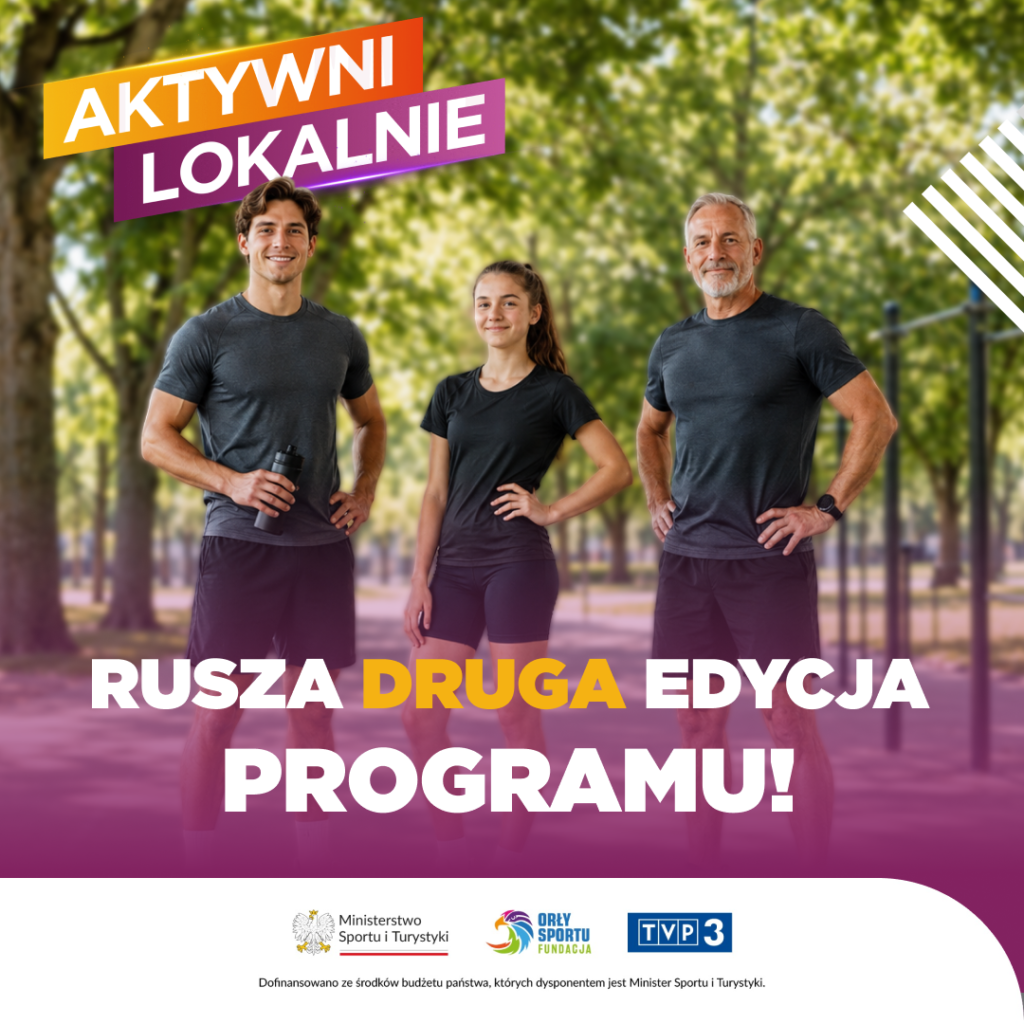 50 mln zł na lokalny sport – rusza druga edycja programu Aktywni Lokalnie
